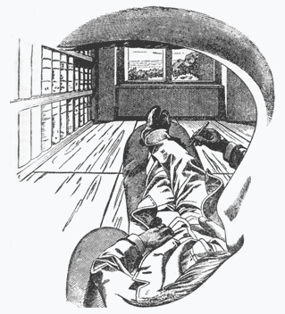 A Self Portrait from the first-person by Ernst Mach